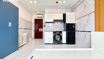 CĂN HỘ CAO CẤP -FULL NỘI THẤT- BAN CÔNG NGAY LÊ VĂN THỌ - CV LÀNG HOA