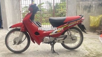 Bán xe wave đời 2006 biển số đẹp 1119+ màu sơn đỏ