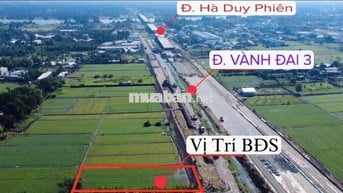 mặt tiền Vành Đai 3 - Bình Mỹ - Củ Chi ( 33x56= 1975m2 Khu Dân Cư )