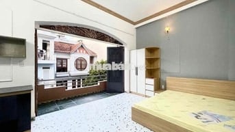 Khu Sân Bay- Studio Ban công- 28m2- Full Nội thất- Cv Gia Định