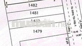 3 lô đất liền kề 5 x 36 (176m2)  Mặt tiền đường Tân Hiệp 32