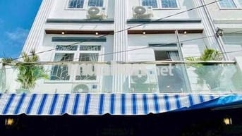 bán nhà hẻm xe hơi,ngang 6 xây 4 tầng chỉ 6 tỷ,Phạm Văn Chiêu,Gò Vấp