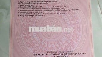 ĐẤT ĐƯỜNG PHÙNG THỊ CHUYỆN, DT:90m2, SỔ HỒNG RIÊNG, CHỈ 3.3 TỶ