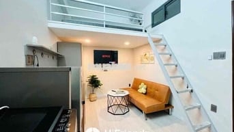 ✨ PHÒNG GÁC CAO FULL NỘI THẤT _ FREE DỊCH VỤ, XE _ NGÃ TƯ BỐN XÃ