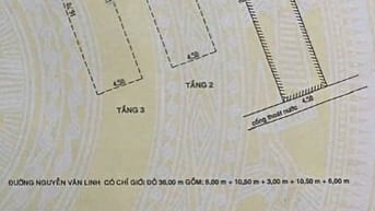 💰💰 Quá rẻ. 24 tỷ nhà 3 tầng mặt tiền Nguyễn Văn Linh. Vị trí rất đẹp