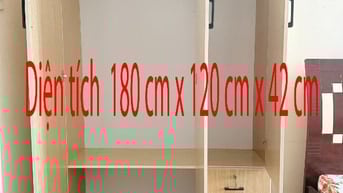 Cần thanh lý 02 tủ quần áo và ghế tựa + giường