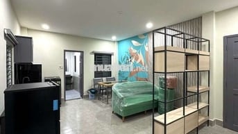 CHO THUÊ CĂN HỘ CHUNG CƯ CÓ THANG MÁY FULL NỘI THẤT XINH ĐẸP 5.5TR