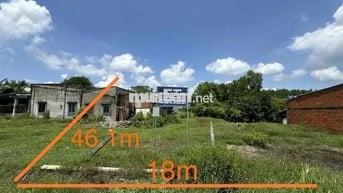 Ngân hàng Thanh Lý đất tại Tân Phú, Đức Hòa, Long An. DT: 642m2