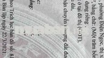 Chính chủ cần bán lô đất gần FPT Đà Nẵng