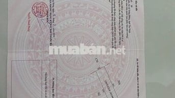 đất nền thổ cư sổ hồng riêng  diện tích 445m2 đất trảng bàng tây ninh