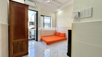 STUDIO BAN CÔNG NEW 100%, FULL NỘI THẤT NGAY CV LÊ THỊ RIÊNG