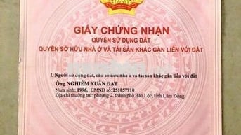 CHÍNH CHỦ BÁN ĐẤT PHƯỜNG 2 ( LỘC TÂN CŨ ) BAO SỔ BAO ĐỊA CHÍNH