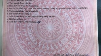 Bán đất ngõ 234 Khâm Thiên cách phố 50m