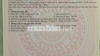 Nhà Ở 98m2 tại Tô Hiến Thành Quận 10