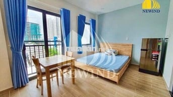 Phòng ban công máy giặt riêng gần Lotte, Rmit, Tdtu cho thuê