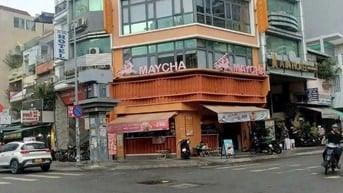 Góc 2 mặt tiền Đề Thám - Cô Bắc P.Cầu Ông Lãnh Q1, 3 tầng HDT 66tr/th