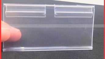 Nẹp chữ T gài giá, Nẹp nhựa gài giá