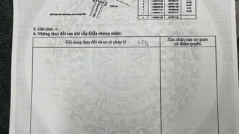 Bán 180m2 đất thổ cư khu phân lô xây biệt thự, Chdv. Phường 8 - GV