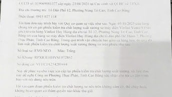 Tìm phiếu kiểm tra chất lượng xuất xưởng