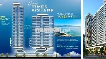 Bán căn hộ trực diện bãi biển Mỹ Khê, Đà Nẵng Times Square, vay 80%