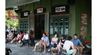 Sang nhượng lại quán Café tại chân đế chung cư Khu Đô Thị Việt Hưng HN