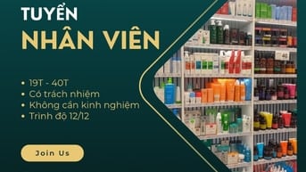 Cần tuyển công việc parttime/fulltime 
