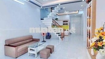 Nhà Mới 100%.Trương Thước Phan.DT: 4 X 12m Trêt Lầu 2PN 2WC