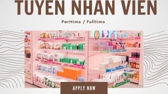 🌈Tuyển Nhân Viên Bán Hàng Mỹ Phẩm (Part-time / Full-time)