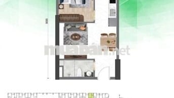 Căn 1PN *** giá CĐT tại Bcons City tháp Green Diamond TẶNG iPAD