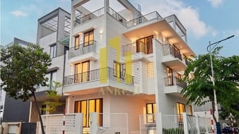 BIỆT THỰ CĂN GÓC ĐẸP HIỆN ĐẠI HẦM 3 LẦU – KHU ĐẢO KIM CƯƠNG