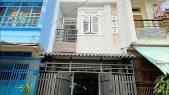 ☎Nhà hẻm 10m 4x14 dường Bình Trị Đông, Bình Tân 