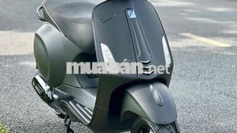 Piaggio Vespa 125cc 2015 Đen nhám Sposty Tuyệt Đẹp