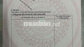 Bán đất góc hai  mặt tiền Phạm Phú Thứ đường 16m sát bùng binh con voi