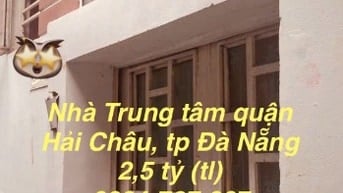 - Cần bán nhanh nhà 2 tầng chỉ 2,5 tỷ, kiệt Hoàng Diệu, quận Hải Châu