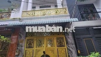 NHÀ MỚI NGUYÊN CĂN 5PN 6WC HẺM XE HƠI GÒ XOÀI