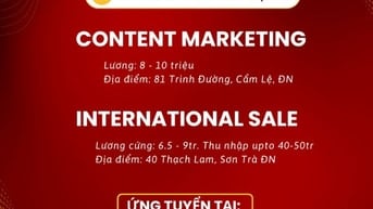 UNICORPS TUYỂN DỤNG CONTENT MARKETING (full-time & part-time) & SALE