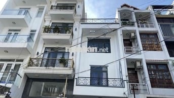 BÁN NHÀ 4m X 18m 3 LẦU SÂN THƯỢNG MẶT TIỀN ĐƯỜNG SỐ 45 TÂN QUY