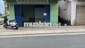 Mặt bằng kinh doanh + nhà ở ngay trung tâm thị trấn Củ Chi