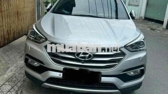 Hyundai SantaFe 2017 Bản xăng full Bạc 50200 km