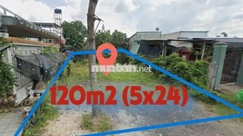 1,3 tỷ đất ngay tỉnh lộ 8 Tân An Hội 120m2 sổ riêng gần KCN Tây Bắc