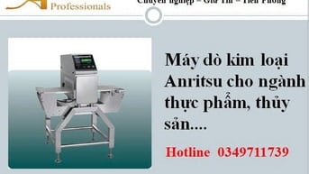 Đại lý Anritsu tại Việt Nam – Cung cấp máy dò kim loại & checkweigher 
