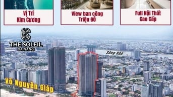 The Soleil mặt tiền biển Mỹ Khê cho thuê 25-30 triệu/th CK 14,5%