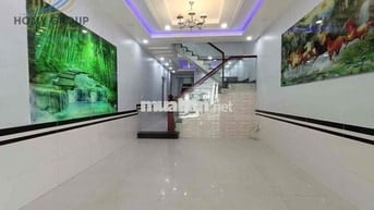 NHÀ MẶT TIỀN 5,3X30M SÂN RỘNG ĐẬU 3 XE HƠI 3PN LÀM VP + Ở +DẠY HỌC