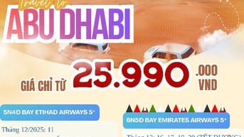 KHÁM PHÁ DUBAI  CHỈ 25.990K