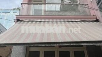 Nhà góc ngã tư hẻm lớn 6m Bùi Tư Toàn Bình Tân, 4 tầng, 40m2, 4.x tỷ