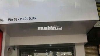 CHO THUÊ NHÀ NGUYÊN CĂN MẶT TIỀN 166R LÊ VĂN SỸ, PHÚ NHUẬN