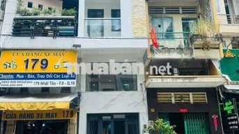 BÁN NHÀ 181 NHẬT TẢO, QUẬN 10 – 29.5m² – TRỆT LỬNG 2 LẦU ST – 10.3 TỶ