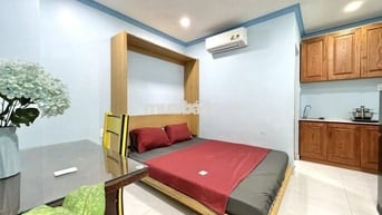 PHÒNG MỚI FULL NỘI THẤT GỖ XỊN NGAY SVĐ PHÚ THỌ SÁT ĐƯỜNG 3/2 ĐÔNG ĐÚC