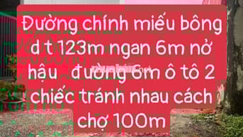 Chính chủ giwir bán lô đất miếu bông phường hoà xuân  th phố đà nẳng