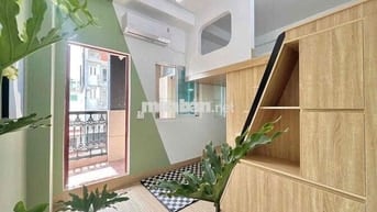 CHUNG CƯ MINI - DẠNG 1PN CÓ GÁC - FULL NỘI THẤT BAN CÔNG